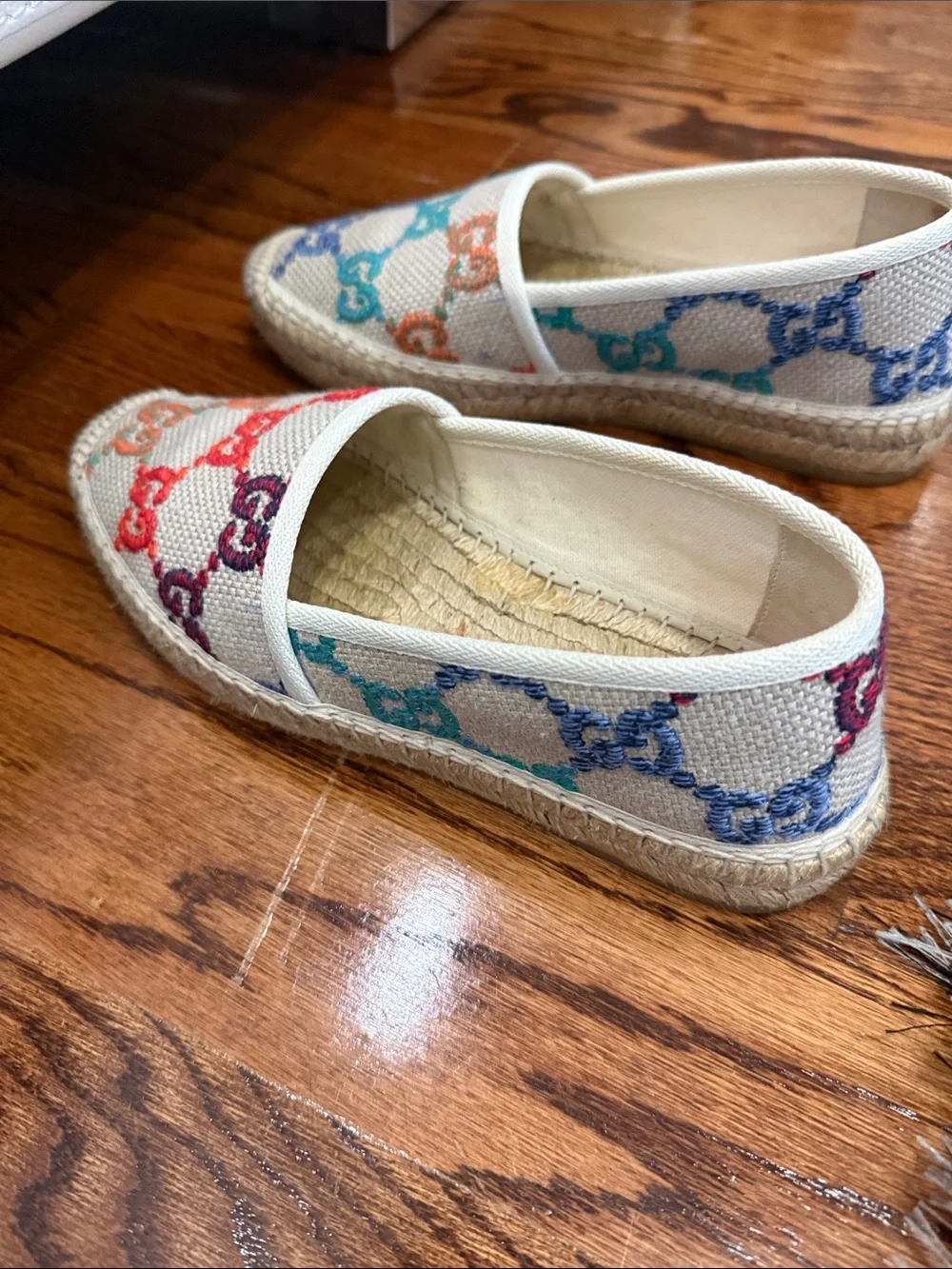 Gucci GG multicolor espadrille